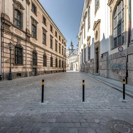 Quiet Old Town By Square *