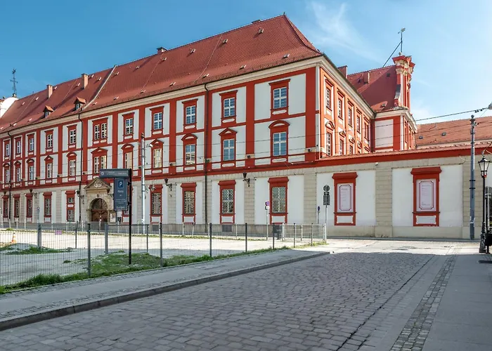 Quiet Old Town By Square Wrocław